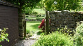 24. Through the garden gate